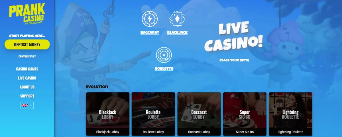 Prank-Casino-Live